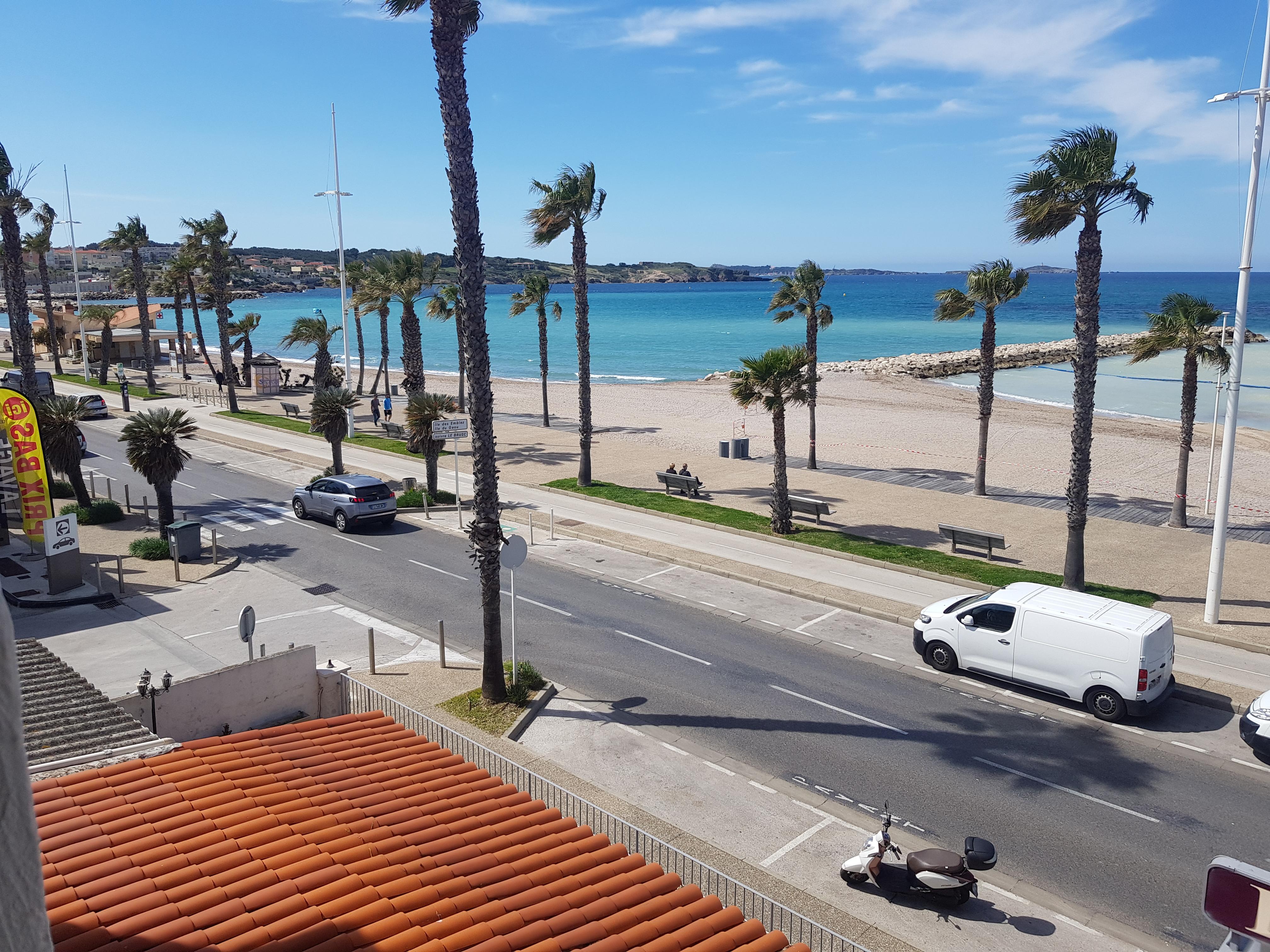 Hotel Bel Azur Six-Fours-les-Plages Exterior foto
